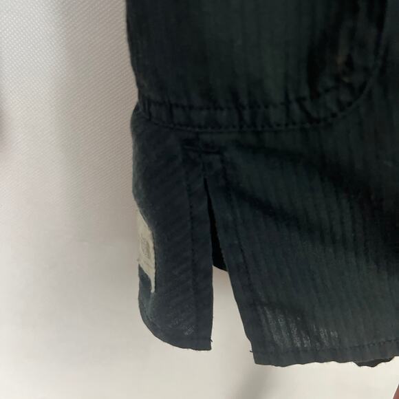 The North Face 1/2 Button Long Sleeve Black Top Size Large - Picture 10 of 13